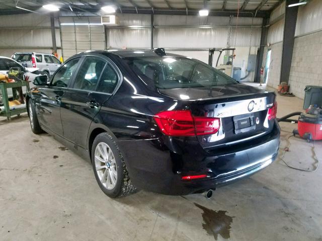 WBA8E5G5XGNU19163 - 2016 BMW 320 XI BLACK photo 3