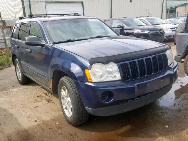 1J4GR48K56C192051 - 2006 JEEP GRAND CHER BLUE photo 1