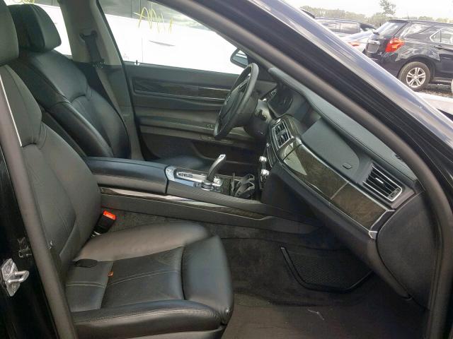 WBAKC8C54BC433924 - 2011 BMW 750LXI BLACK photo 5