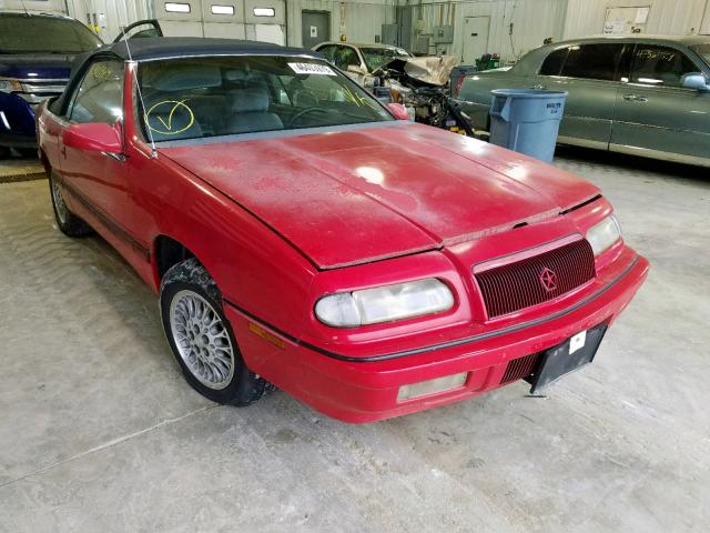 1C3XU4537PF669312 - 1993 CHRYSLER LEBARON RED photo 1