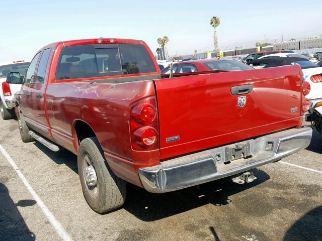 3D3KR28A88G151254 - 2008 DODGE RAM 2500 S RED photo 3