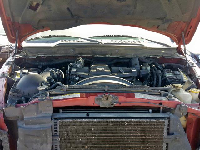 3D3KR28A88G151254 - 2008 DODGE RAM 2500 S წითელი ფოტო 7