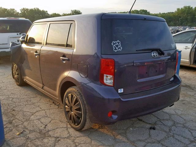 JTLZE4FE2CJ030137 - 2012 TOYOTA SCION XB Күлгін фото 3