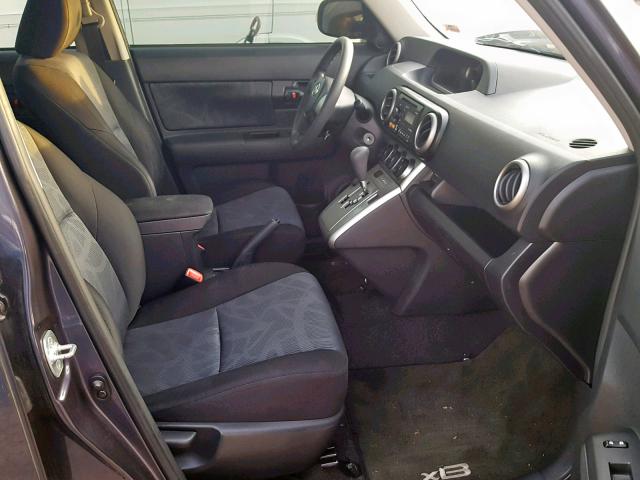 JTLZE4FE2CJ030137 - 2012 TOYOTA SCION XB Күлгін фото 5