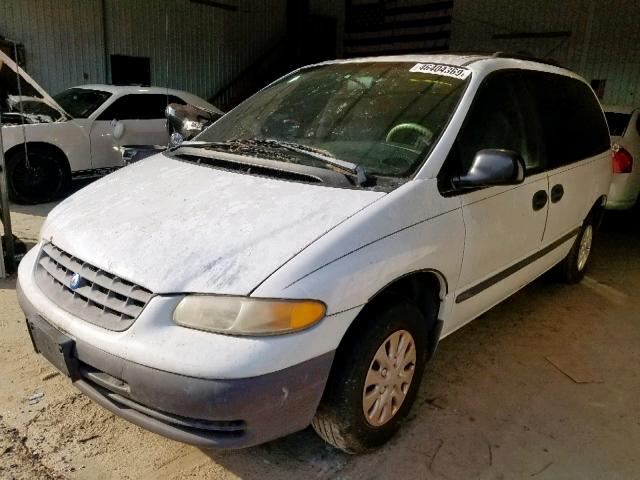 2P4FP25B7XR234529 - 1999 PLYMOUTH VOYAGER WHITE photo 2