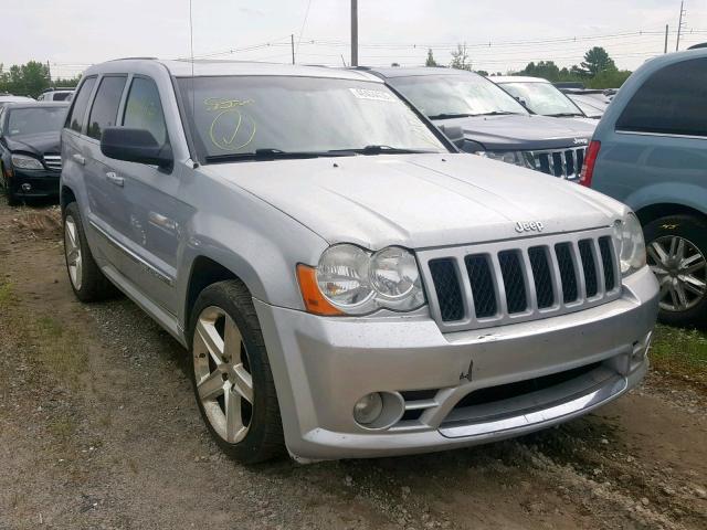 1J8HR78318C136270 - 2008 JEEP GRAND CHER SILVER photo 1