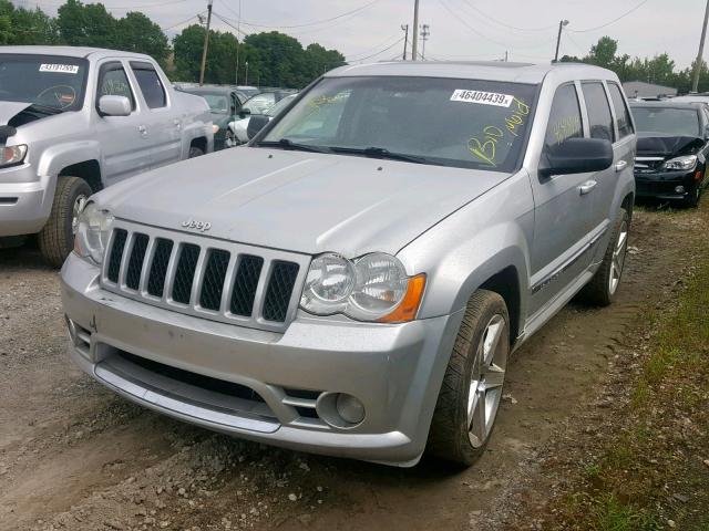 1J8HR78318C136270 - 2008 JEEP GRAND CHER SILVER photo 2