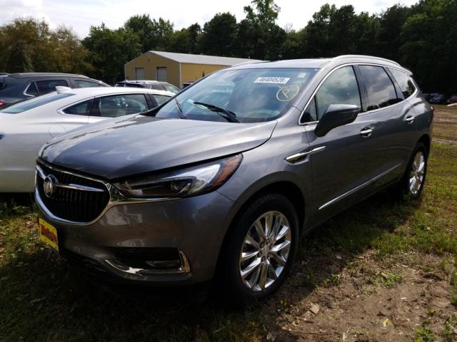 5GAEVBKW8JJ209584 - 2018 BUICK ENCLAVE PR GRAY photo 1
