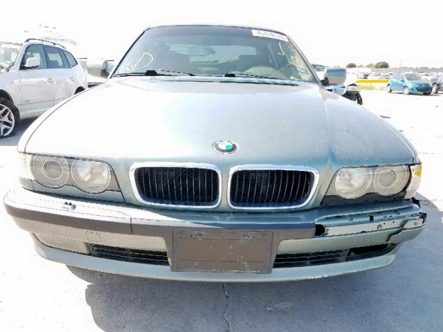 WBAGG83461DN84158 - 2001 BMW 740 I AUTO TAN photo 9