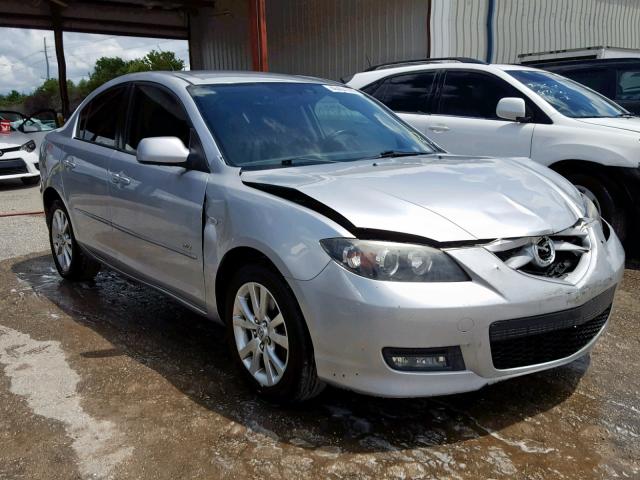 JM1BK323981786141 - 2008 MAZDA 3 S SILVER photo 1