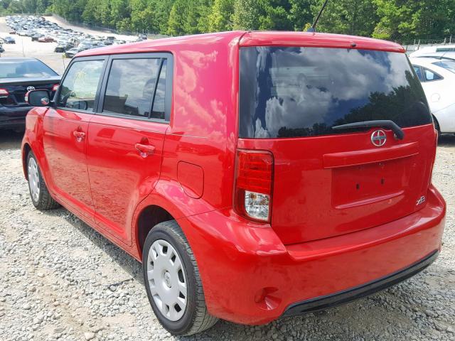 JTLZE4FE5DJ032983 - 2013 TOYOTA SCION XB წითელი ფოტო 3
