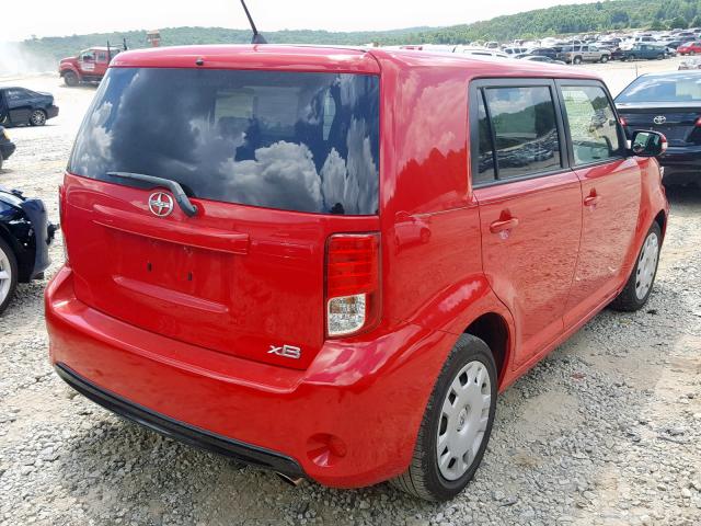 JTLZE4FE5DJ032983 - 2013 TOYOTA SCION XB წითელი ფოტო 4