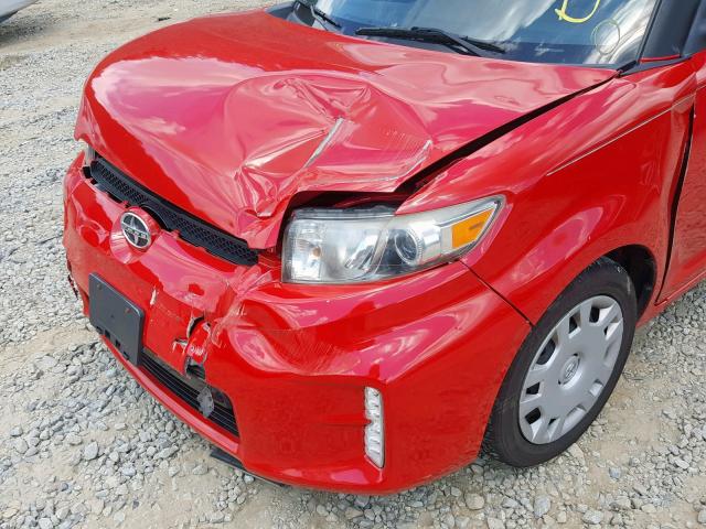 JTLZE4FE5DJ032983 - 2013 TOYOTA SCION XB წითელი ფოტო 9