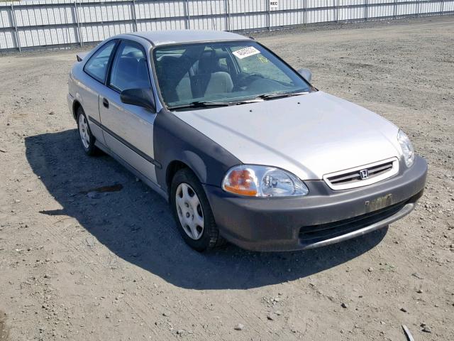 1HGEJ6223WL001317 - 1998 HONDA CIVIC DX SILVER photo 1