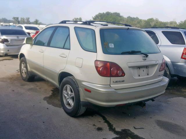 JT6GF10U7Y0076372 - 2000 LEXUS RX 300 WHITE photo 3