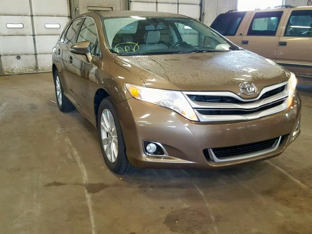 4T3ZA3BB1DU067065 - 2013 TOYOTA VENZA LE BROWN photo 1