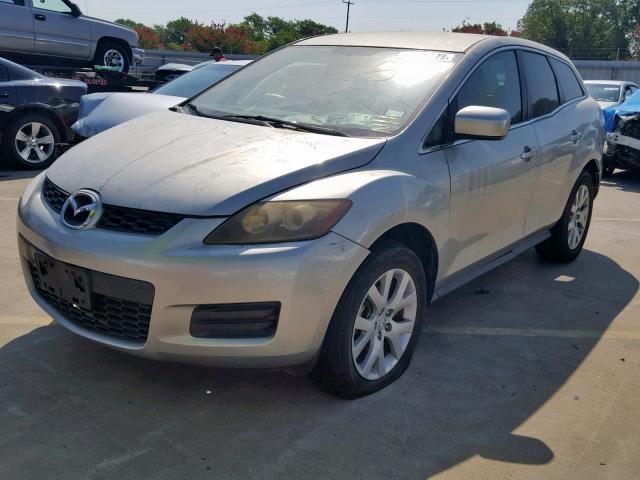 JM3ER293480180395 - 2008 MAZDA CX-7 SILVER photo 2