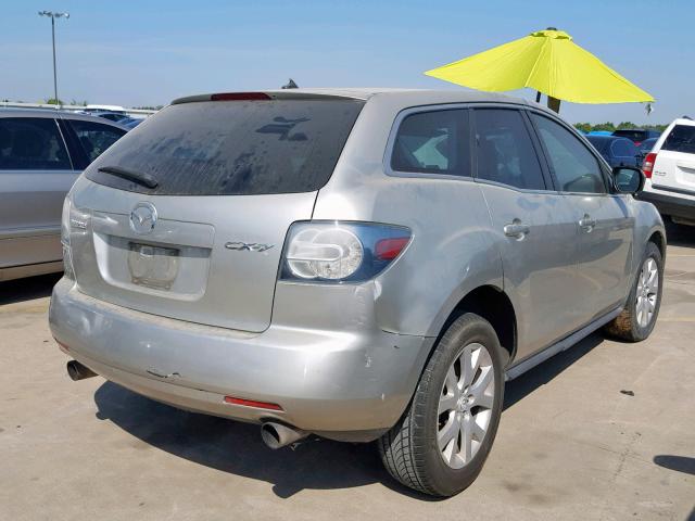 JM3ER293480180395 - 2008 MAZDA CX-7 SILVER photo 4