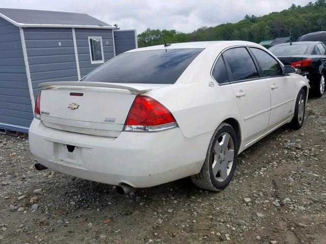 2G1WD58C669426633 - 2006 CHEVROLET IMPALA SUP თეთრი ფოტო 4