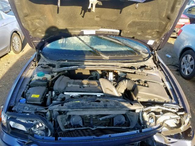 YV1RS61R322137503 - 2002 VOLVO S60 BLUE photo 7