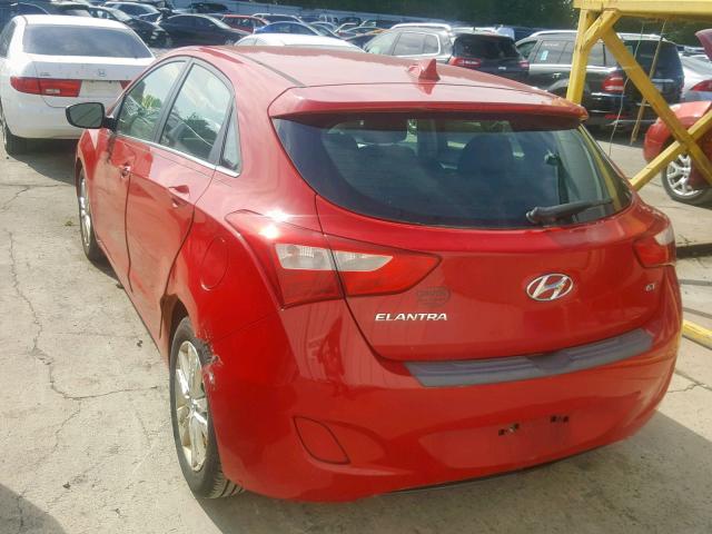 KMHD35LE2DU097287 - 2013 HYUNDAI ELANTRA GT RED photo 3