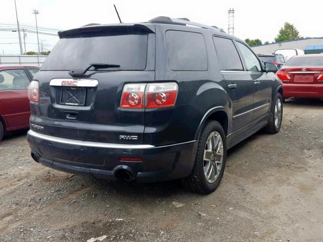 1GKKVTED7BJ255740 - 2011 GMC ACADIA DEN BLACK photo 4