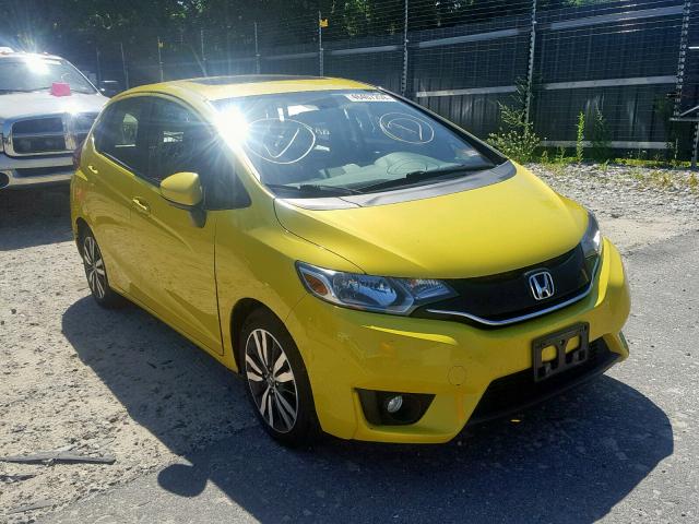 JHMGK5H76GX022284 - 2016 HONDA FIT EX YELLOW photo 1