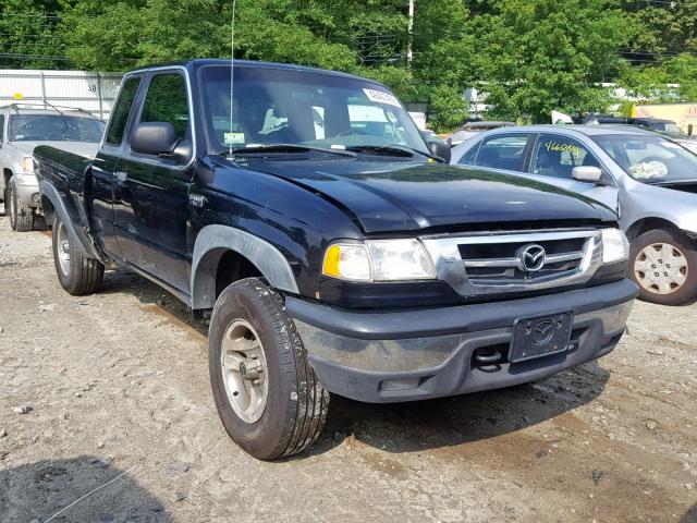 4F4YR17E73TM10112 - 2003 MAZDA B4000 CAB BLACK photo 1