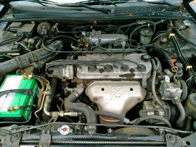 1HGCE1898VA004842 - 1997 HONDA ACCORD EX GREEN photo 7