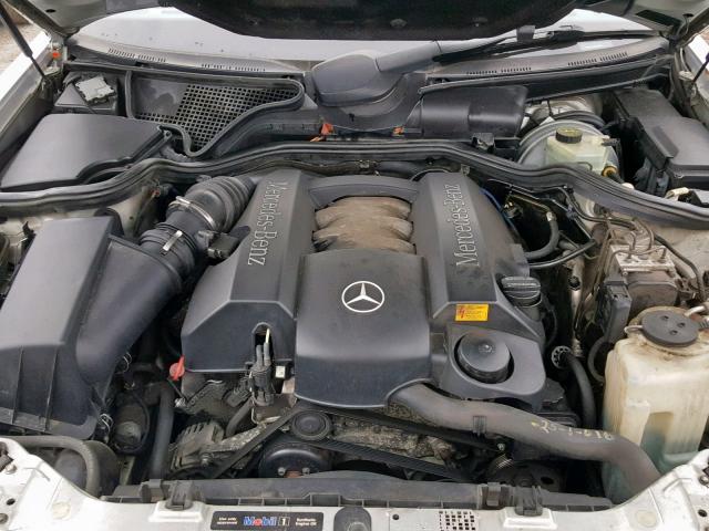 WDBJF65J3YB039980 - 2000 MERCEDES-BENZ E 320 SILVER photo 7