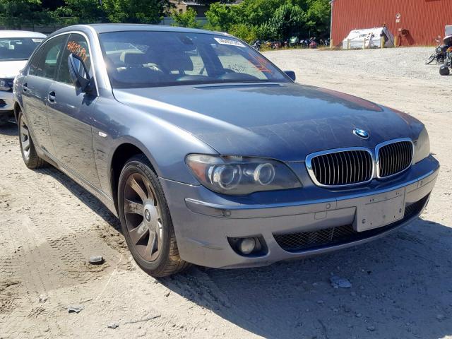 WBAHN83537DT67873 - 2007 BMW 750 BLUE photo 1