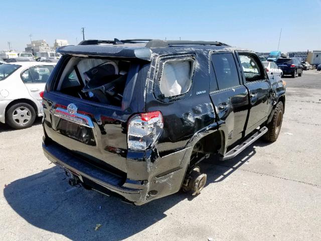 JTEBU5JR8B5052937 - 2011 TOYOTA 4RUNNER SR BLACK photo 4