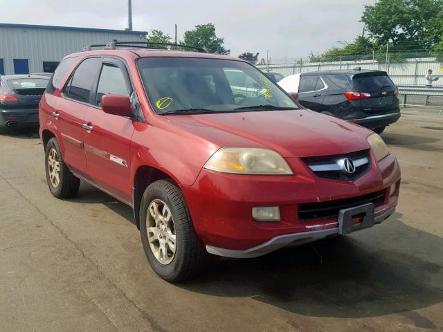 2HNYD18654H509969 - 2004 ACURA MDX TOURIN MAROON photo 1