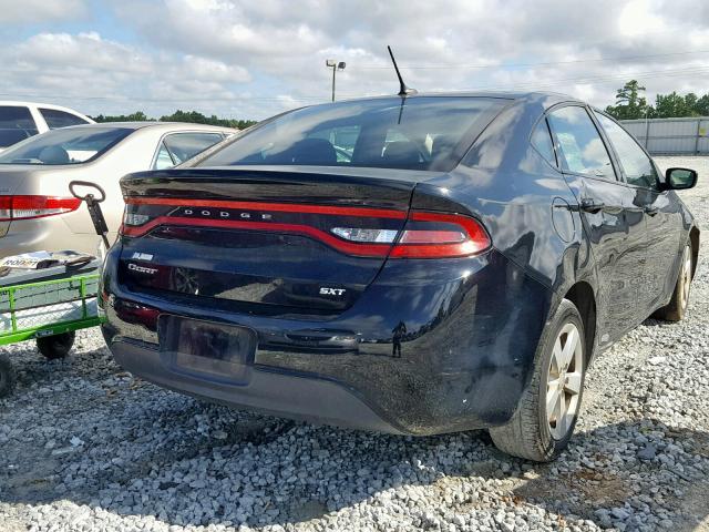 1C3CDFBB4GD629965 - 2016 DODGE DART SXT BLACK photo 4