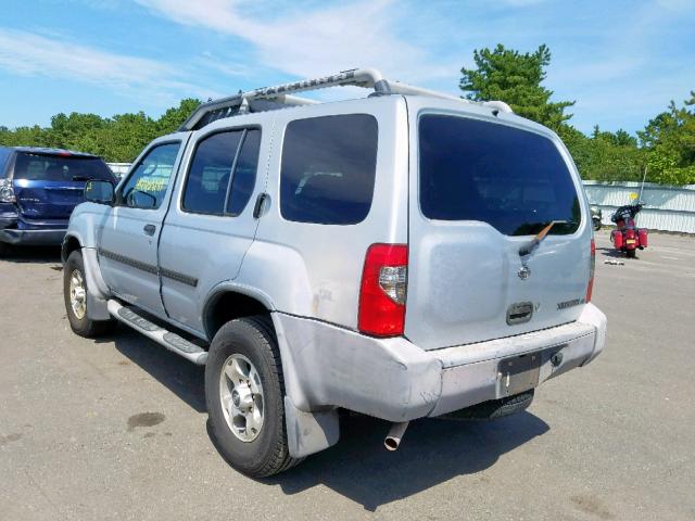 5N1ED28Y1YC573933 - 2000 NISSAN XTERRA XE SILVER photo 3