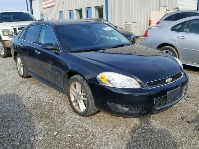 2G1WC5E32C1133667 - 2012 CHEVROLET IMPALA LTZ BLACK photo 1