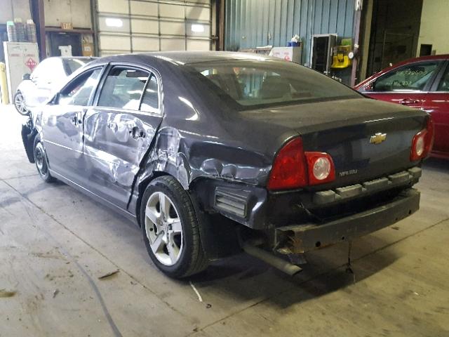 1G1ZA5EU3CF393127 - 2012 CHEVROLET MALIBU LS Boz foto 3