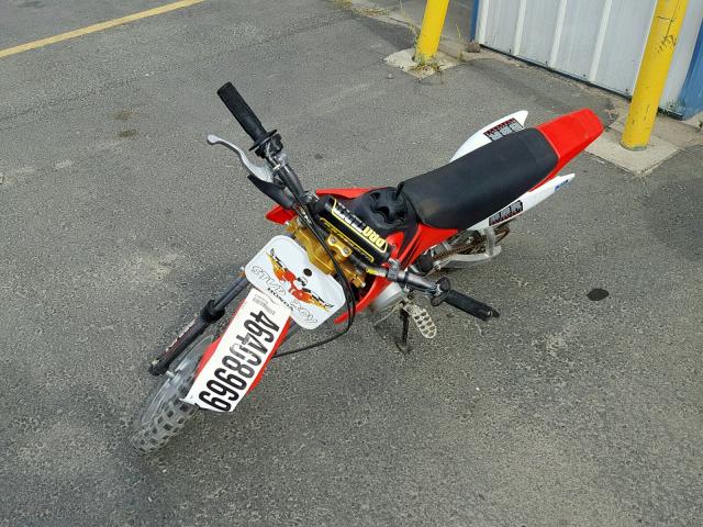 JH2AE03024K438750 - 2004 HONDA CRF50 F RED photo 2