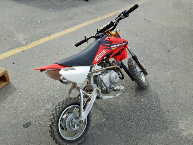 JH2AE03024K438750 - 2004 HONDA CRF50 F RED photo 4