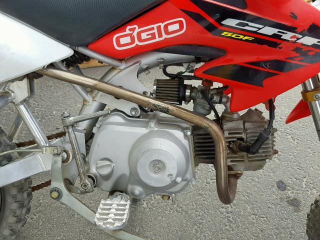 JH2AE03024K438750 - 2004 HONDA CRF50 F RED photo 7