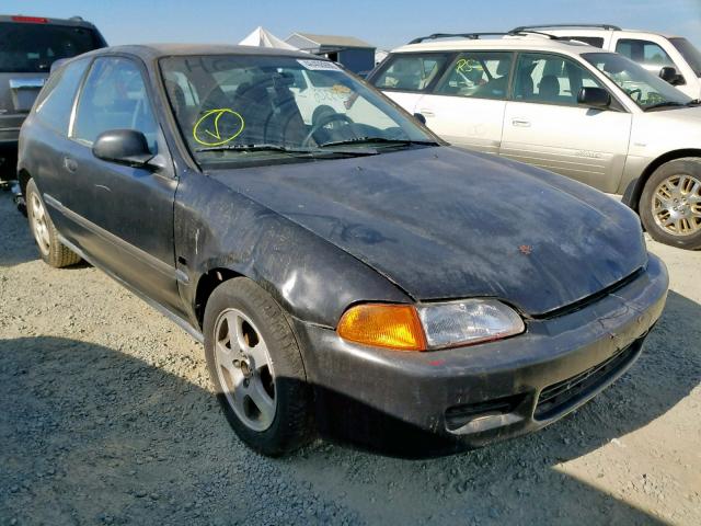 2HGEH2466RH509996 - 1994 HONDA CIVIC DX BLACK photo 1