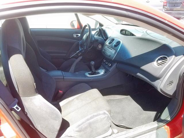 4A3AK24F76E002362 - 2006 MITSUBISHI ECLIPSE GS RED photo 5