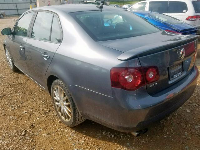 3VWRJ71K58M175671 - 2008 VOLKSWAGEN JETTA WOLF GRAY photo 3