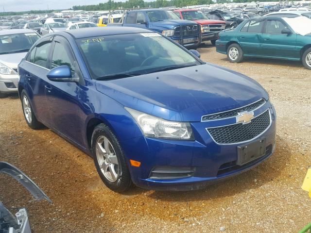 1G1PF5SC1C7138359 - 2012 CHEVROLET CRUZE LT BLUE photo 1