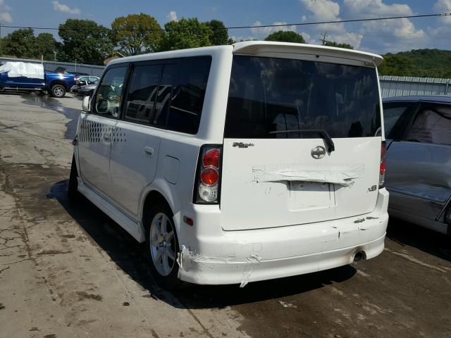 JTLKT324050190394 - 2005 TOYOTA SCION XB Ақ фото 3