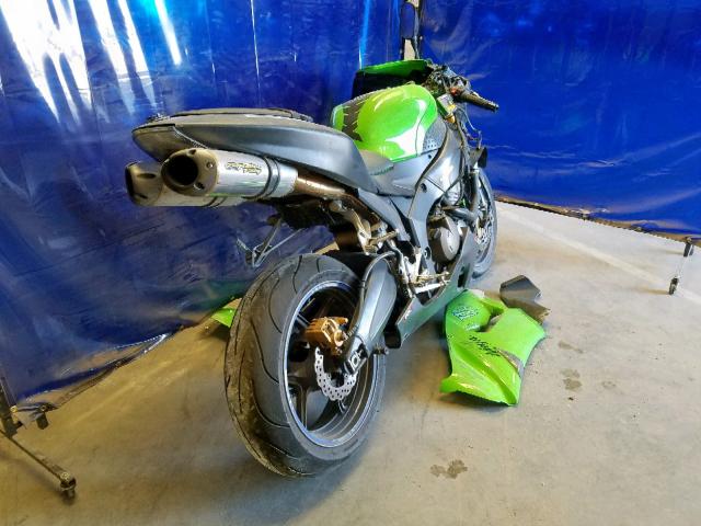 JKBZXJC135A004189 - 2005 KAWASAKI ZX636 C1 GREEN photo 4