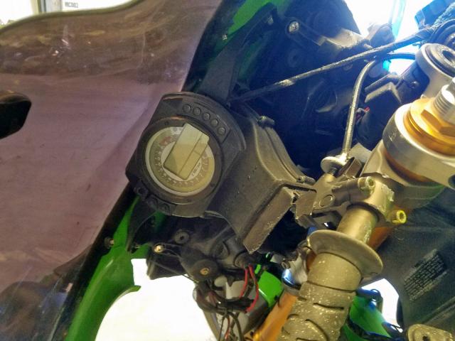 JKBZXJC135A004189 - 2005 KAWASAKI ZX636 C1 GREEN photo 8