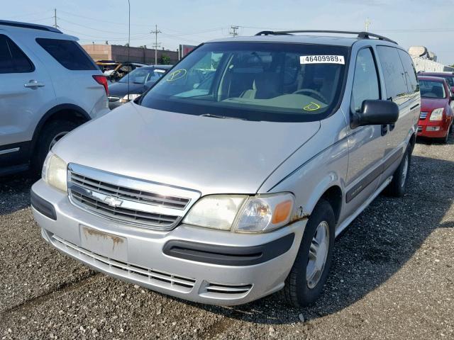 1GNDX03E53D115105 - 2003 CHEVROLET VENTURE SILVER photo 2