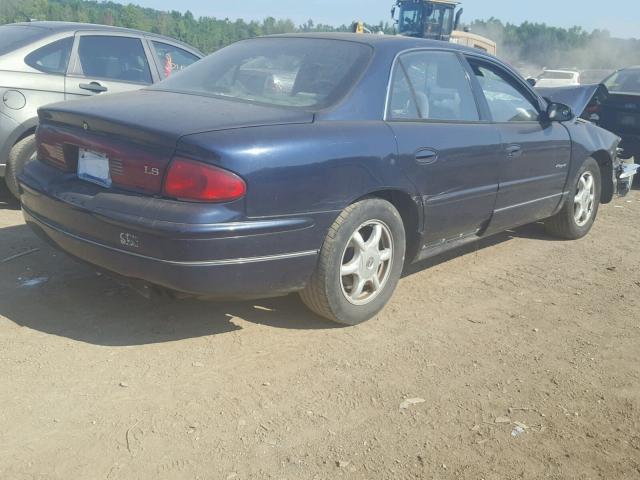 2G4WD52K8Y1289365 - 2000 BUICK REGAL BLUE photo 4