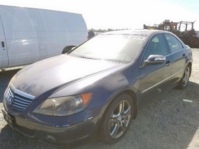 JH4KB16546C010001 - 2006 ACURA RL BLUE photo 2